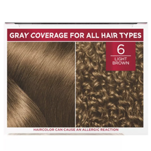 Load image into Gallery viewer, L&#39;Oreal Paris Excellence Triple Protection Permanent Hair Color - 6 Light Brown