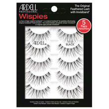 Load image into Gallery viewer, Ardell Professional Eyelashes Wispies 5 Pairs Multipack - 113 Black