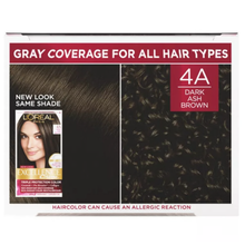 Load image into Gallery viewer, L&#39;Oreal Paris Excellence Triple Protection Permanent Hair Color - 4A Dark Ash Brown