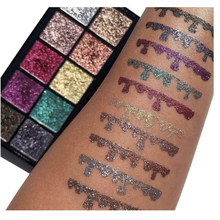 Load image into Gallery viewer, NYX Cream Pro Palette Glitter Goals Eyeshadow Palette - GGCPP01