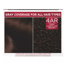 Load image into Gallery viewer, L&#39;Oreal Paris Excellence Triple Protection Permanent Hair Color - 4AR Dark Chocolate Brown