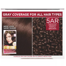 Load image into Gallery viewer, L&#39;Oreal Paris Excellence Triple Protection Permanent Hair Color - 5AR Medium Maple Brown