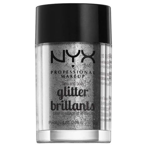 NYX Face And Body Glitter Brillants - GLI10 Silver