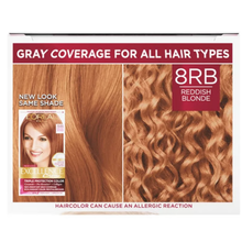 Load image into Gallery viewer, L&#39;Oreal Paris Excellence Triple Protection Permanent Hair Color - 8RB Reddish Blonde