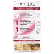 Load image into Gallery viewer, L&#39;Oreal Paris Excellence Triple Protection Permanent Hair Color - 8.5A Champagne Blonde