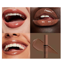 Load image into Gallery viewer, NYX Butter Gloss Lip Gloss - BLG49 Fudge Me