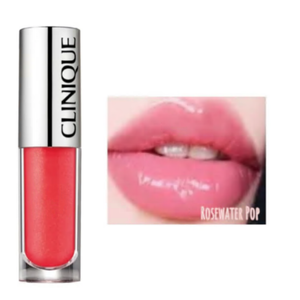 Clinique Pop Splash Lip Gloss + Hydration - 12 Rosewater Pop