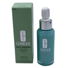 Load image into Gallery viewer, Clinique Acne Solutions Acne + Line Correcting Serum 1 oz