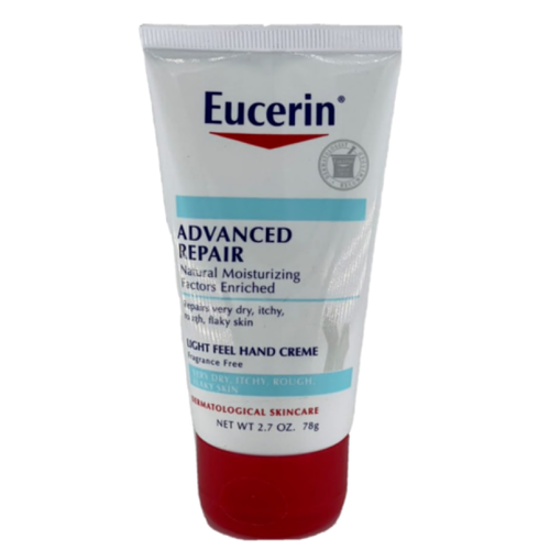 Eucerin Advanced Repair Natural Moisturizing Light Feel Hand Creme 2.7 oz