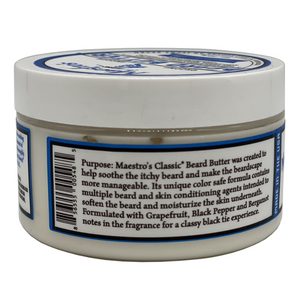 Maestro's Classic Beard Butter Mark Of A Man Blend 4 oz