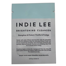 Load image into Gallery viewer, Indie Lee Mini Brightening Cleanser Sachet 5ct