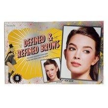 Load image into Gallery viewer, Benefit Cosmetics Defined &amp; Refined Brows Kit - 3 Medium