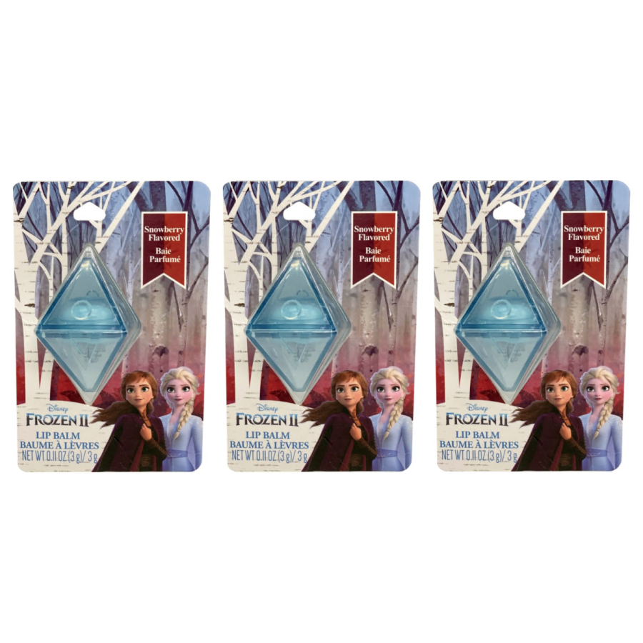 Disney Frozen II Lip Balm 3 ct - Snowberry