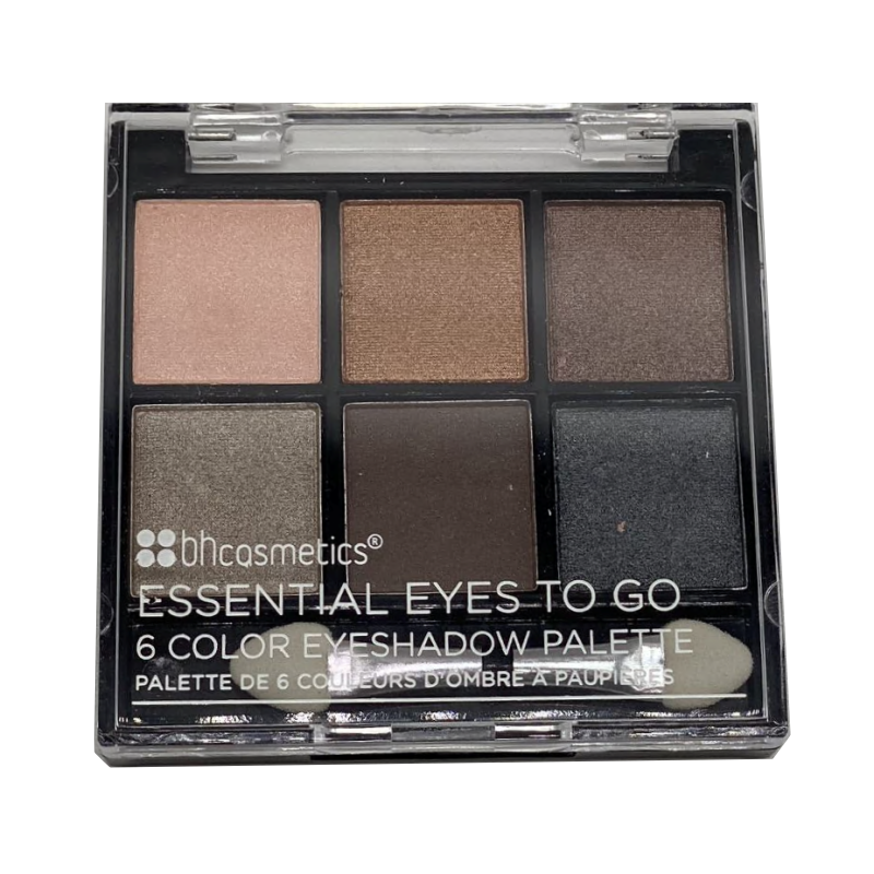 BH Cosmetics 6 Color Eyeshadow Palette - Essential Eyes To Go