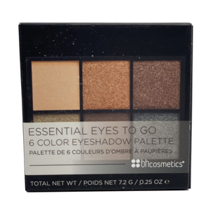 BH Cosmetics 6 Color Eyeshadow Palette - Essential Eyes To Go