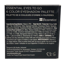 Load image into Gallery viewer, BH Cosmetics 6 Color Eyeshadow Palette - Essential Eyes To Go