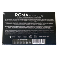 Load image into Gallery viewer, RCMA Foundation/Concealer Palette - VK # 11