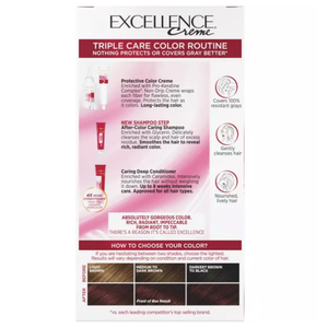 L'Oreal Paris Excellence Triple Protection Permanent Hair Color - 8RB Reddish Blonde