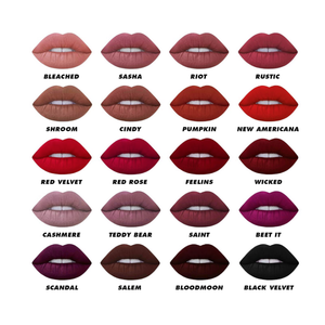 Lime Crime Velvetines Liquid Matte Lipstick - Black Velvet