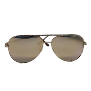 Quay Australia High Key Sunglasses - Gold/Gold