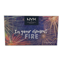 Load image into Gallery viewer, NYX In Your Element Eyeshadow Pigment Palette - IYESP03 Fire