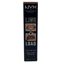 Load image into Gallery viewer, NYX Line &amp; Load Two-In-One Lippie - LLL02 Never Listen