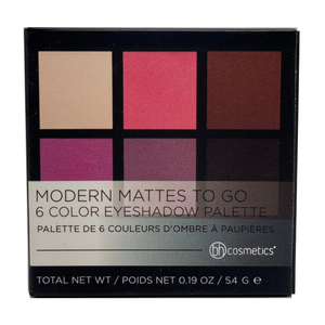 BH Cosmetics 6 Color Eyeshadow Palette - Modern Mattes To Go