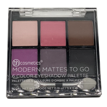 Load image into Gallery viewer, BH Cosmetics 6 Color Eyeshadow Palette - Modern Mattes To Go