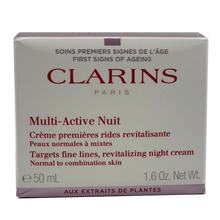 Load image into Gallery viewer, Clarins Multi Active Nuit Night Cream 1.6 oz