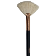 Load image into Gallery viewer, Morphe Makeup Brushes Collection Rose Gold - R12 Deluxe Highlight Fan