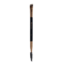 Load image into Gallery viewer, Morphe Makeup Brushes Collection Rose Gold - R44 Angled Liner/Spoolie Eyebrow