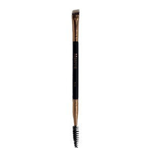 Morphe Makeup Brushes Collection Rose Gold - R44 Angled Liner/Spoolie Eyebrow