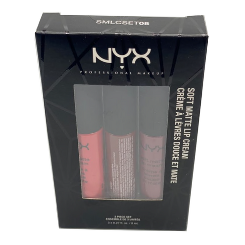 NYX Soft Matte Lip Cream Liquid Lipstick Set - SMLCSET08