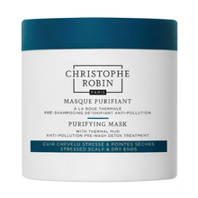 Load image into Gallery viewer, Christophe Robin Purifying Mask Pre Shampoo With Thermal Mud 8.4 oz