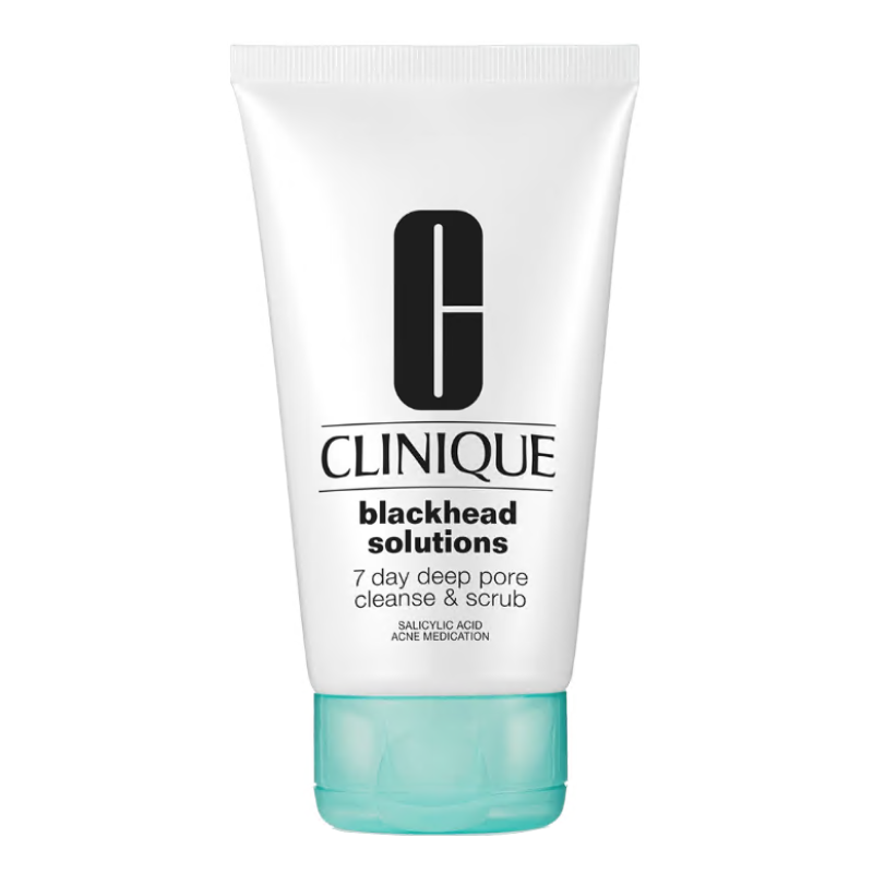 Clinique Blackhead Solutions 7 Day Deep Pore Cleanse & Face Scrub 4.2 oz