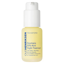 Load image into Gallery viewer, Olehenriksen Dewtopia 20% PHA/AHA Retexturizing Night Treatment Serum 1 oz