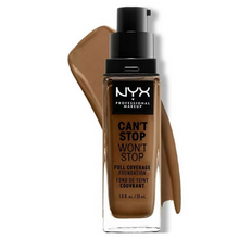 Load image into Gallery viewer, NYX Can&#39;t Stop Won&#39;t Stop Full Coverage Foundation - 17.5 Sienna