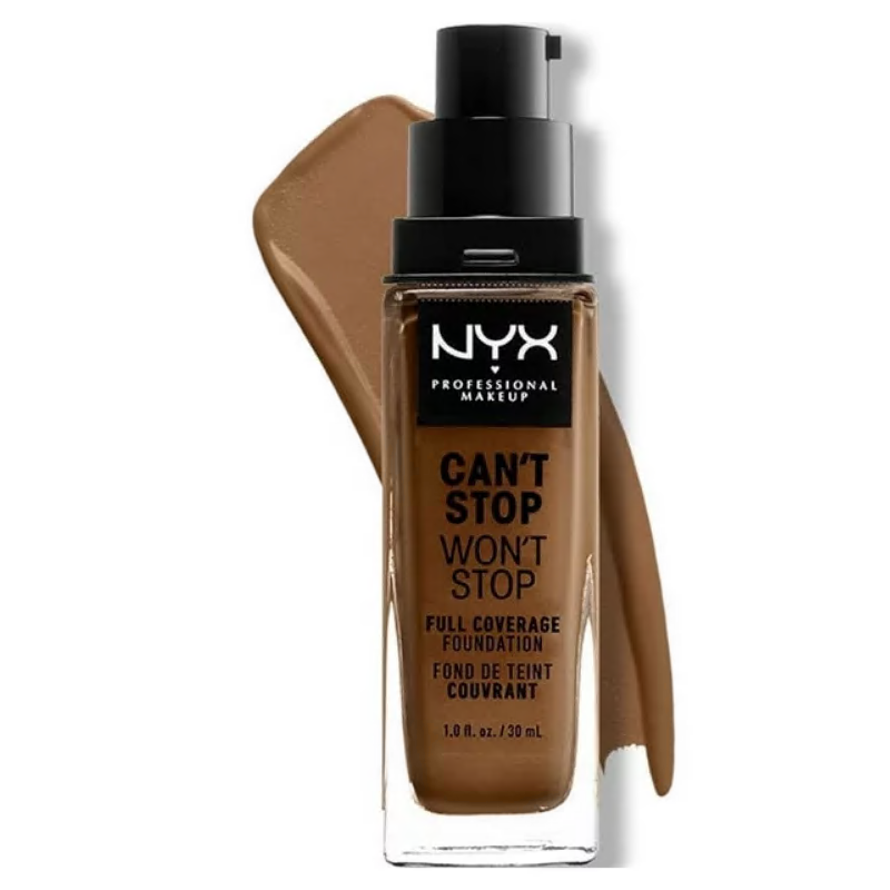 NYX Can't Stop Won't Stop Full Coverage Foundation - 17.5 Sienna