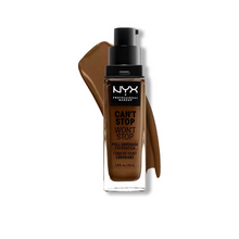 Load image into Gallery viewer, NYX Can&#39;t Stop Won&#39;t Stop Full Coverage Foundation - 22.3 Walnut