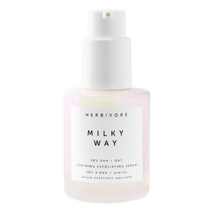 Herbivore Milky Way 10% AHA + Oat Soothing Exfoliating Serum 1 oz