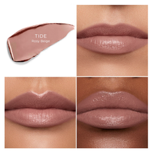 Load image into Gallery viewer, Hourglass Unlocked Satin Creme Lipstick - Tide