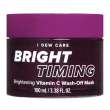 Load image into Gallery viewer, I Dew Care Bright Timing Wash Off Mask 3.38 oz