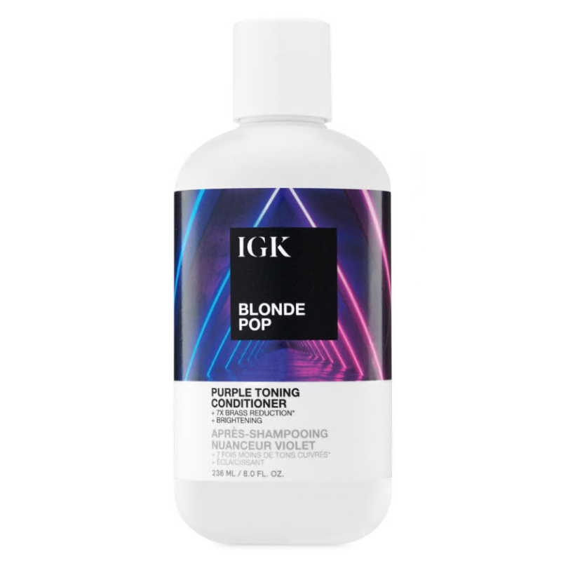 IGK Blonde Pop Purple Toning Conditioner 8 oz