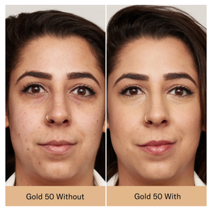 MOB Beauty Blurring Ceramide Cream Foundation - Gold 50