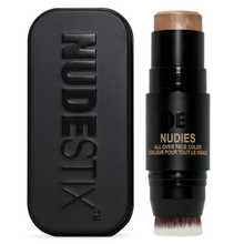 Load image into Gallery viewer, Nudestix Nudies Glow All Over Face Highlight Color - Bubbly Bebe