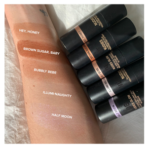 Nudestix Nudies Glow All Over Face Highlight Color - Bubbly Bebe