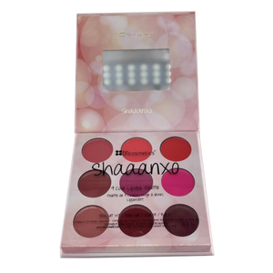 BH Cosmetics 18 Color Eyeshadow + Lipstick Palette - Shaaanxo