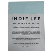 Load image into Gallery viewer, Indie Lee Mini Squalane Facial Oil Sachet 5ct