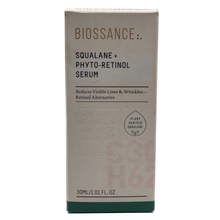 Load image into Gallery viewer, Biossance Squalane + Phyto Retinol Serum 1 oz