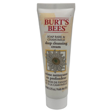 Load image into Gallery viewer, Burt&#39;s Bees Mini Soap Bark &amp; Chamomile Deep Cleansing Cream 0.75 oz